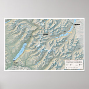 Poster Glacier Going-to-the-Sun Road (Montana)