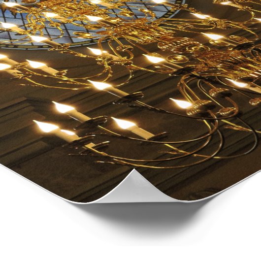 Poster-Glanz Poster (Ecke)