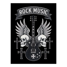 Poster glänzend Music Rock