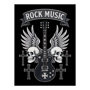 Poster glänzend Music Rock