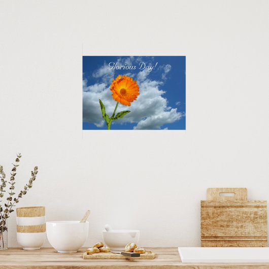 Poster - Glorious day (Küche)