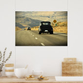 Poster Golden Highway (Küche)