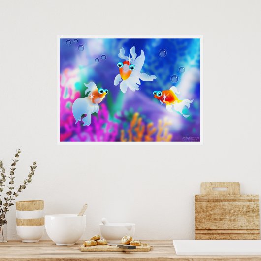 poster_goldfishA Poster (Küche)