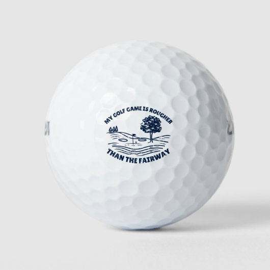 Poster Golfball (Vorderseite)