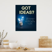 Poster - GOT IDEEN? (Küche)