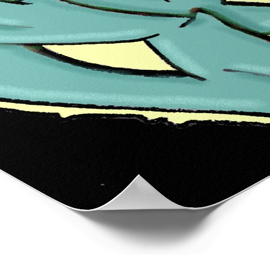 POSTER GRAFFITI-Winkel (Ecke)