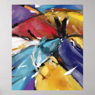 Poster Grand Model 1510 "Der Adler und die Tauben"