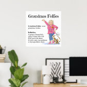 Poster-Grandmas Follies Definition Poster (Heimbüro)
