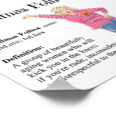 Poster-Grandmas Follies Definition Poster 6x6 (Ecke)