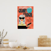 POSTER Granny Goes Rogue von Harper Lin Buch (Küche)
