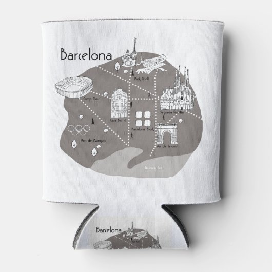 Poster grau dosenkühler (Vorderseite)