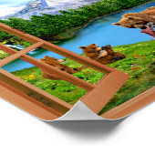 Poster "Great Bären Wilderness Fake" (Ecke)