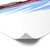 Poster "Great Lakes Freighter Frontenac" (CSL) (Ecke)