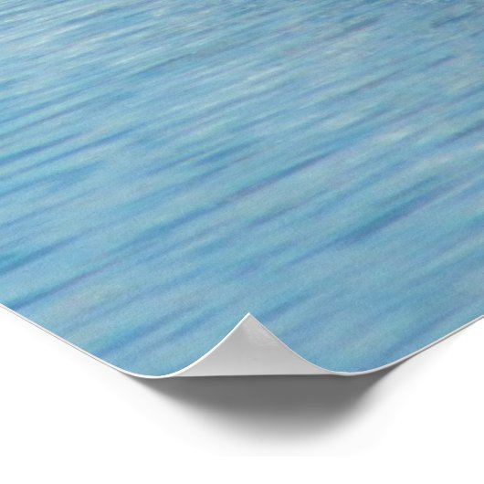 Poster - Grebes on Calm Harbor (Ecke)