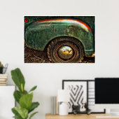 Poster - Grungy Old Truck (Heimbüro)
