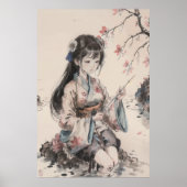 Poster Gueixa - Arte Tradicional Chinesa (Vorne)