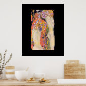 POSTER: GUSTAV KLIMT : WASSERSERSERPENTE II POSTER (Küche)