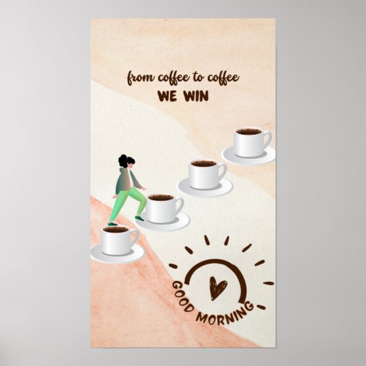 Poster Guten Morgen (Vorne)