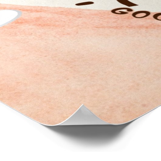 Poster Guten Morgen (Ecke)