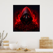 Poster Hacker (Küche)