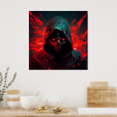 Poster Hacker (Küche)