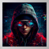 Poster Hacker (Vorne)