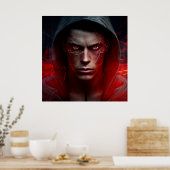 Poster Hacker (Küche)