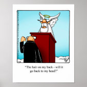 Poster "Hair On My Back" (Vorne)