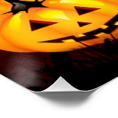 Poster/Halloween-Spuk Szene Poster (Ecke)