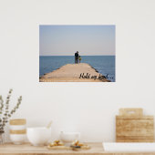 Poster "Halt die Hand" (Küche)