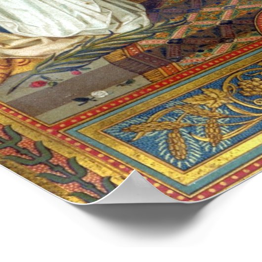 Poster: Halt in Awe Poster (Ecke)