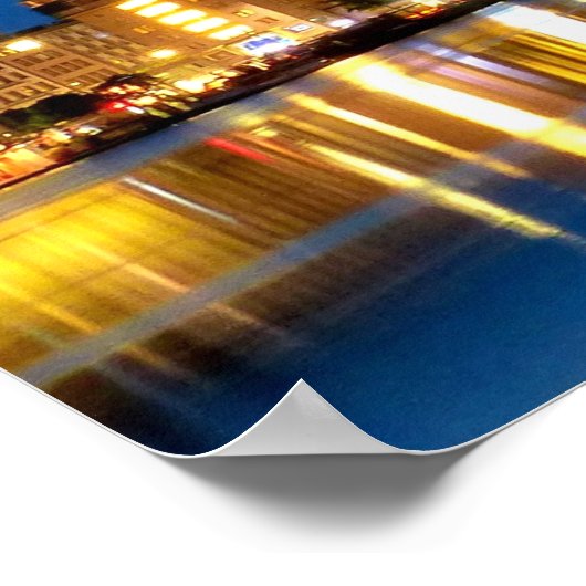 Poster Hamburg Harbour Hafen Deutschland Alster (Ecke)