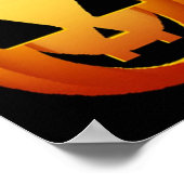 Poster Happy Halloween Pumpkins (Ecke)