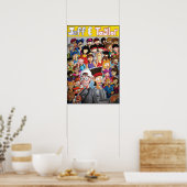 Poster: Hauptdarsteller Poster (Küche)