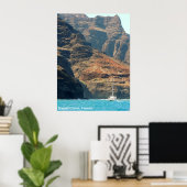 Poster - Hawaii Küste (Heimbüro)