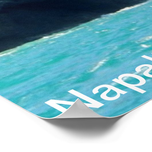 Poster - Hawaii Küste (Ecke)