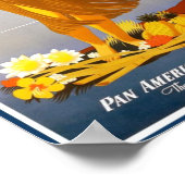 Poster-Hawaii Vintage Werbung Poster (Ecke)