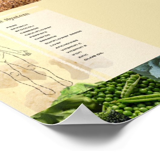 Póster Healthy Inmune System Poster (Ecke)