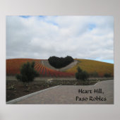 Poster: Heart Hill, Paso Robles,  in Autumn Poster (Vorne)