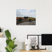 Poster: Heart Hill, Paso Robles, in Autumn Poster (Heimbüro)