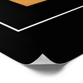 Poster-Herbstlaub Poster (Ecke)