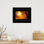 Poster-Herbstlaub Poster (Küche)