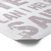 Poster "Hey Mama" (Ecke)