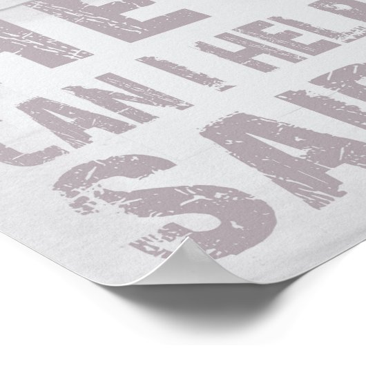 Poster "Hey Mama" (Ecke)