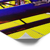 Poster "High Speed Thrills" (Ecke)