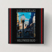 Poster Hollywood Blvd. Button (Vorderseite)