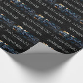 Poster Hollywood Blvd. Geschenkpapier (Ecke)