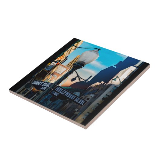 Poster Hollywood Blvd. Kachel (Seite)