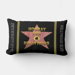Poster Hollywood Blvd. Lumbar Pillow Lendenkissen