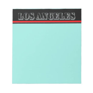 Poster Hollywood Blvd. Notepad Notizblock